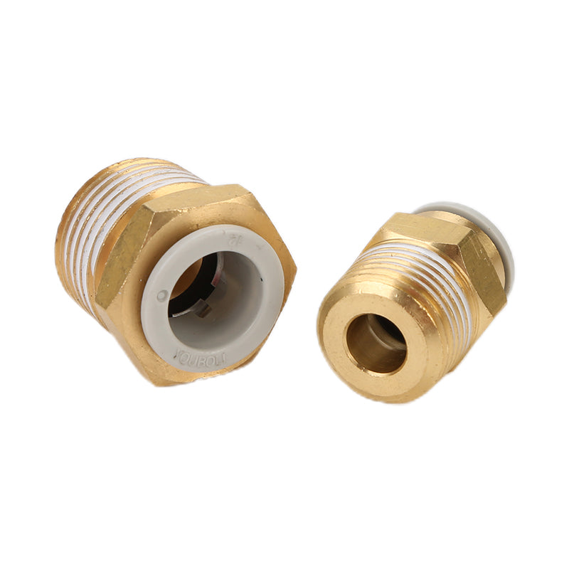 Male straight through  Straight fittings female thread straight through male threaded reducer straight connector