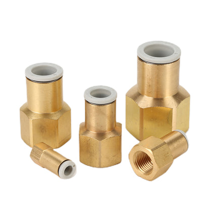 Female thread straight through Straight FittingsFemale Straight FittingsFemale Threaded Reducing Straight Fittings