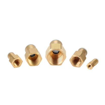 Female thread straight through Straight FittingsFemale Straight FittingsFemale Threaded Reducing Straight Fittings