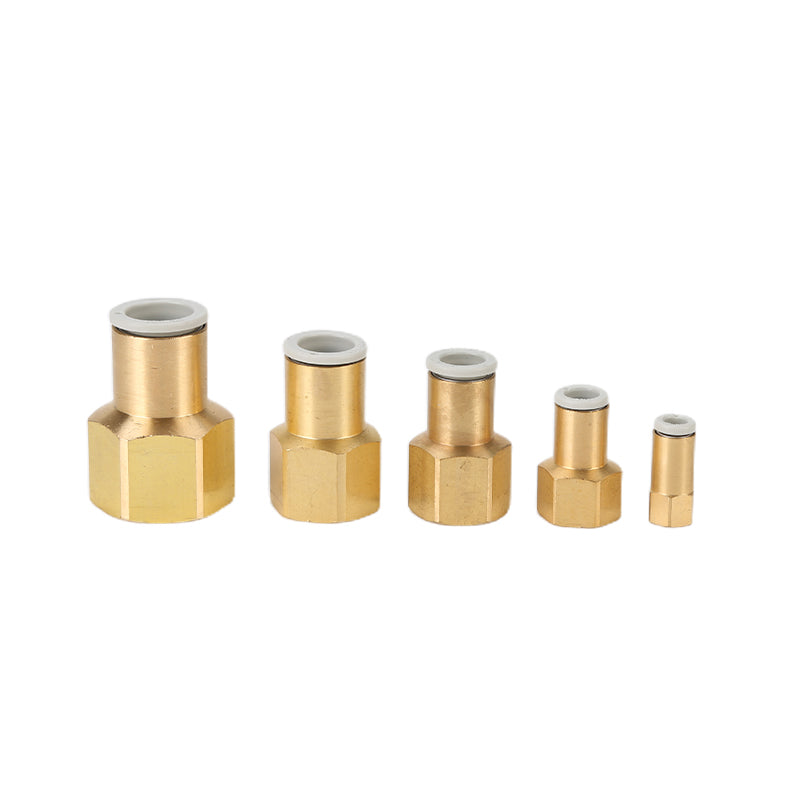 Female thread straight through Straight FittingsFemale Straight FittingsFemale Threaded Reducing Straight Fittings